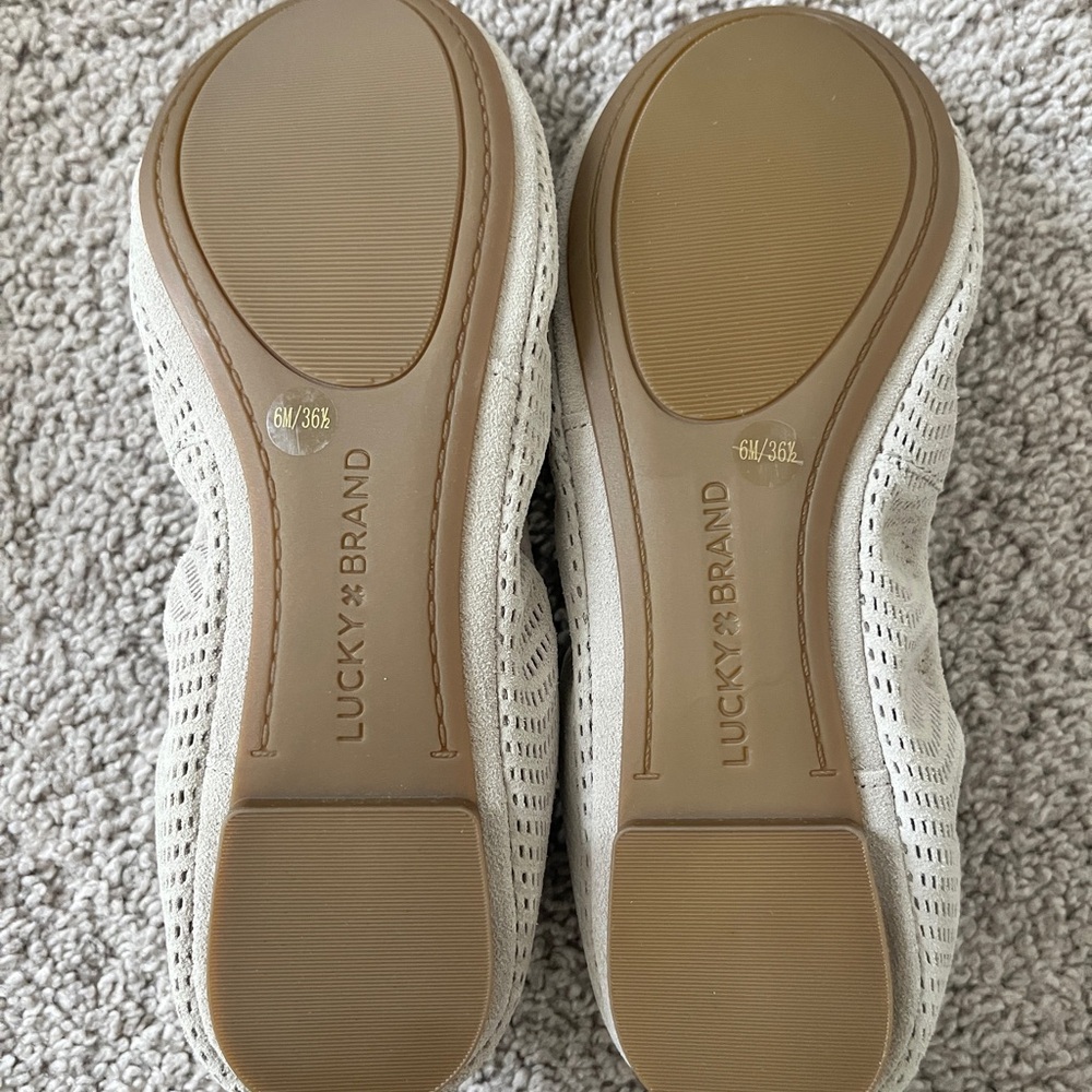 Lucky Brand Women's Ballet Flats Size 6 - Picture 5 of 6